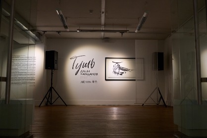 Выставка  Даши Намдакова «Тушь»